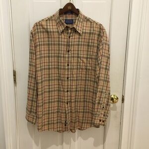 Vintage 90's Men's Pendleton Button Down Casual Dress Size Large